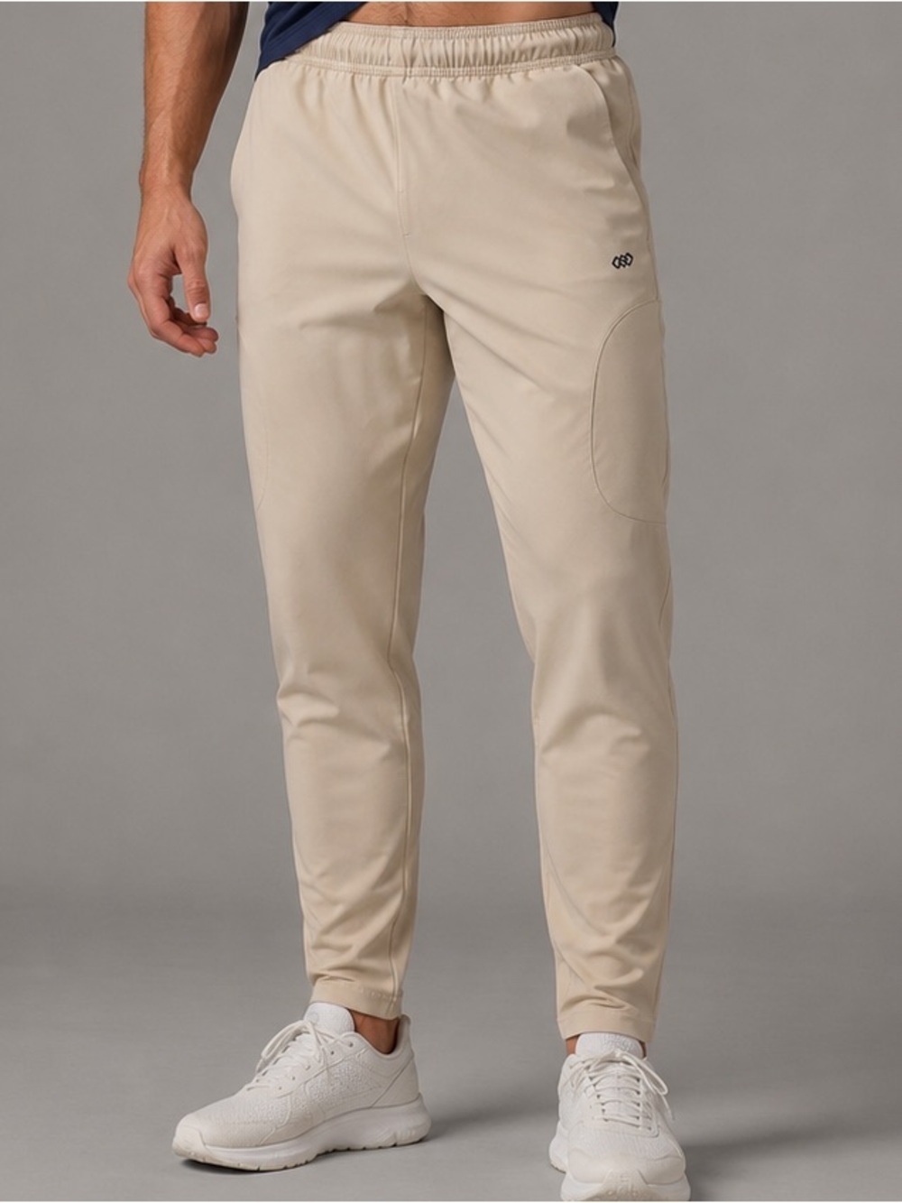 Leg3nd Men’s Tapered Performance Pants Elastic Waist Athletic Stretch Golf Tech